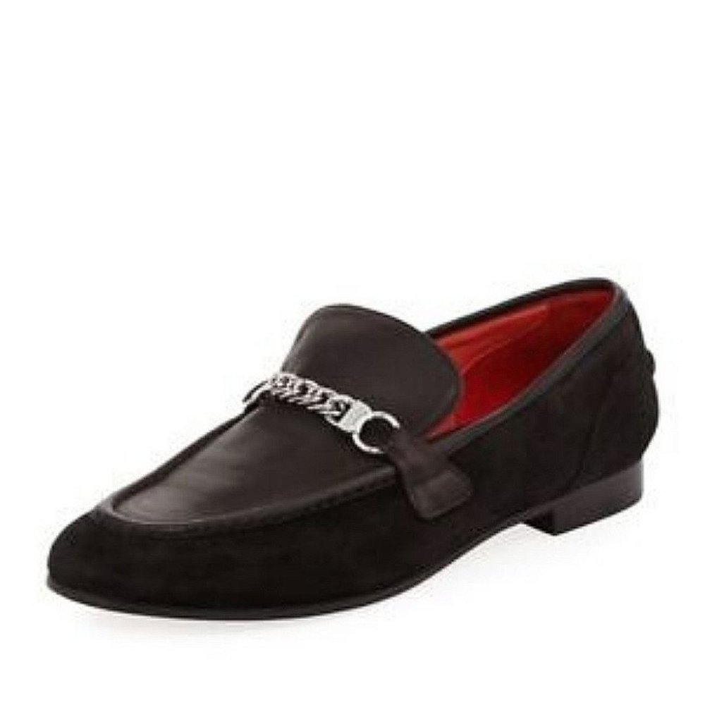 Black Leather Loafers - Picture 3 of 12